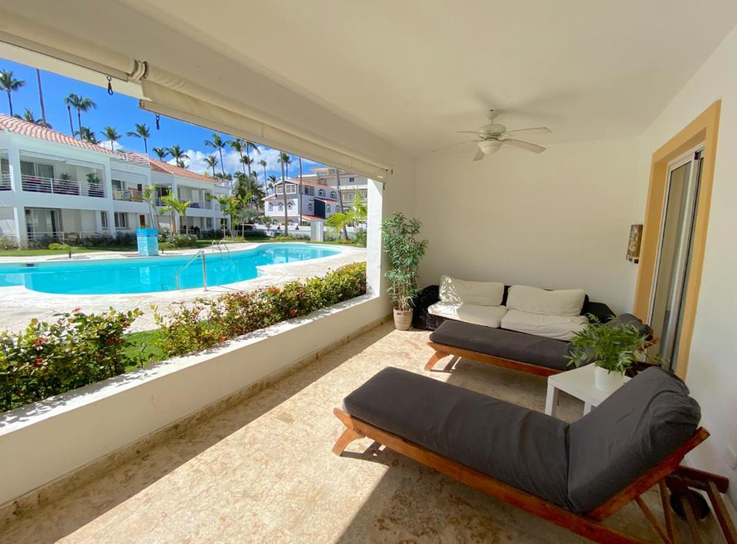 Blue Ocean Beachfront Villas & Apartments - Wifi, Pool, Bbq, Playa Los Corales Punta Cana Dış mekan fotoğraf