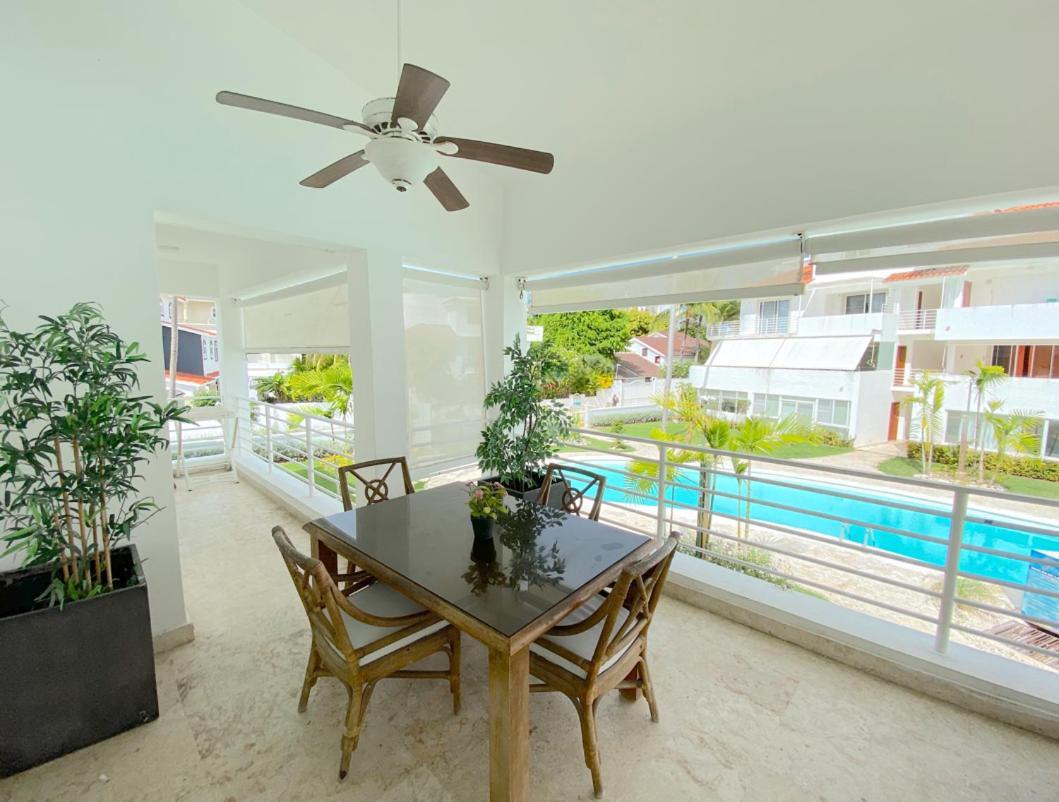 Blue Ocean Beachfront Villas & Apartments - Wifi, Pool, Bbq, Playa Los Corales Punta Cana Dış mekan fotoğraf